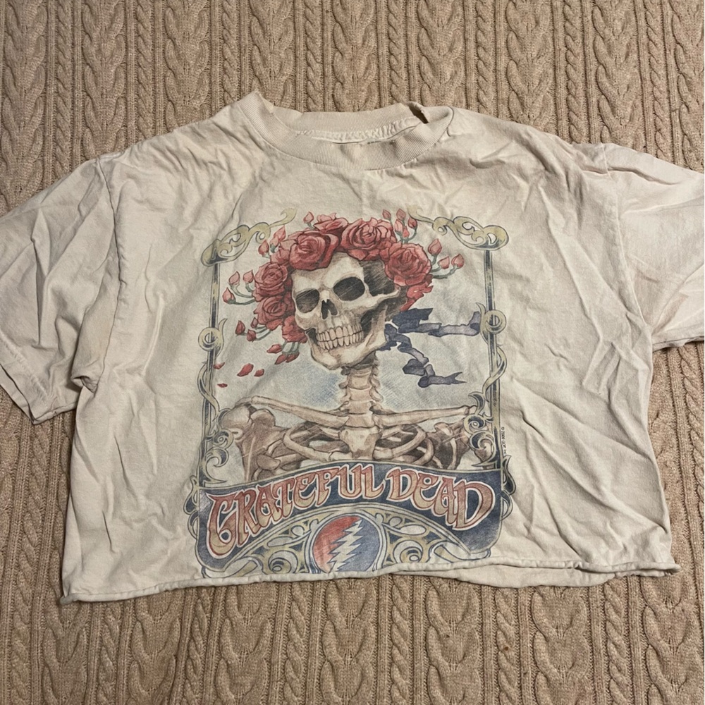 Vintage Grateful Dead Cropped Tee